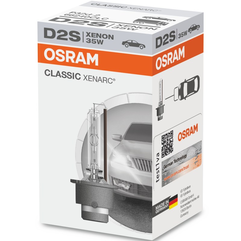 OSRAM 12V 35W D2S STANDART IŞIK 66240CLC
